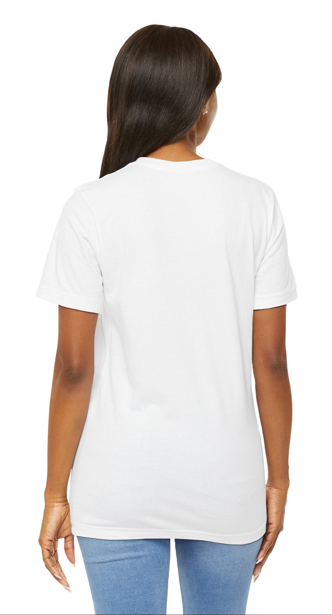 Back of the J-Hope BTS T-Shirt with a classic fit. Soft cotton material ensures comfort and breathability. A versatile unisex design. From ModeKVetements.