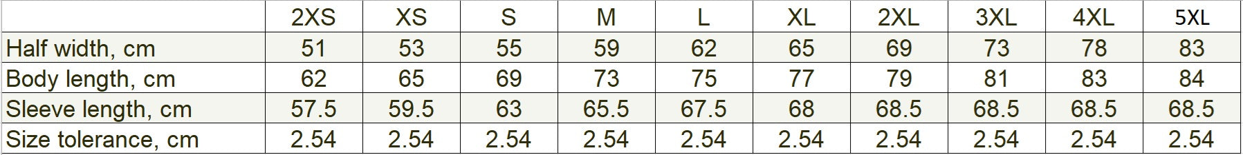 Size chart of the unisex hoodie featuring Jay from ENHYPEN, with a soft gradient from lavender rose to jasmine. Serene, dreamy pose with safety pins, rings, and chains. From ModeKVetements.